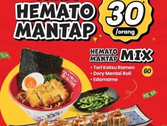 Promo Ichiban Sushi PAKET HEMATO MANTAP Ber-2 Hanya 30 Ribu/ Orang* 2