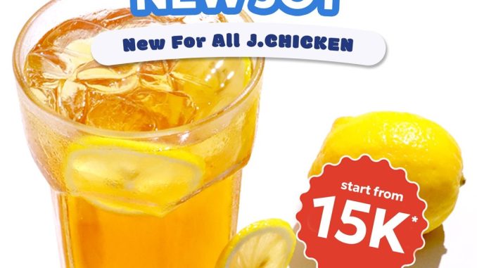 Promo J.Chicken Hongkong Iced Lemon Tea Big mulai Rp 15K