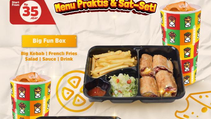 Promo Kabobs Paket FunBOX mulai dari Rp. 35.454*