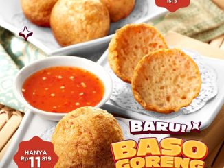 Promo Bakmi GM NEW Baso Goreng mulai Rp.11.819 tersedia dalam dua pilihan porsi.