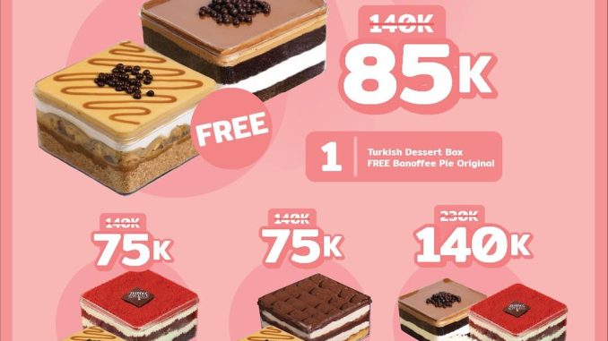 Promo Bittersweet by Najla Payday Dessert & Maincourse mulai Rp99.000 1