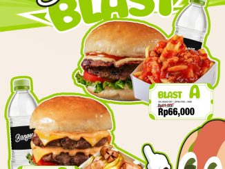Promo Burger Bangor Year End Blast Paket Favorit mulai Rp. 66.000 via GrabFood dan ShopeeFood