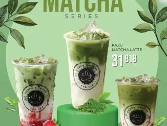 Promo Cuppa Coffee Matcha Series mulai Rp. 31.818 dengan 3 varian rasa unik