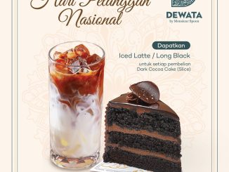 Promo Dewata Harpelnas free Latte atau Long Black berlaku 4-6 September 2025 di seluruh outlet Dewata by Monsieur Spoon
