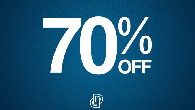 Promo Dope & Dapper Ramadan Blessing Sale diskon hingga 70% untuk koleksi fashion pilihan.