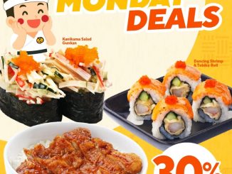 Promo Genki Sushi Monday Deals Diskon 30% 1