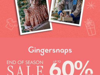 Promo Gingersnaps End of Season Sale diskon hingga 60% untuk koleksi anak-anak stylish