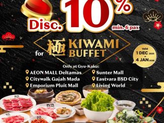 Promo Gyu-Kaku Diskon 10% Kiwami Buffet 2