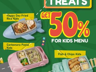 Promo Happy Day Kids Menu Diskon 50% dengan pembelian main course