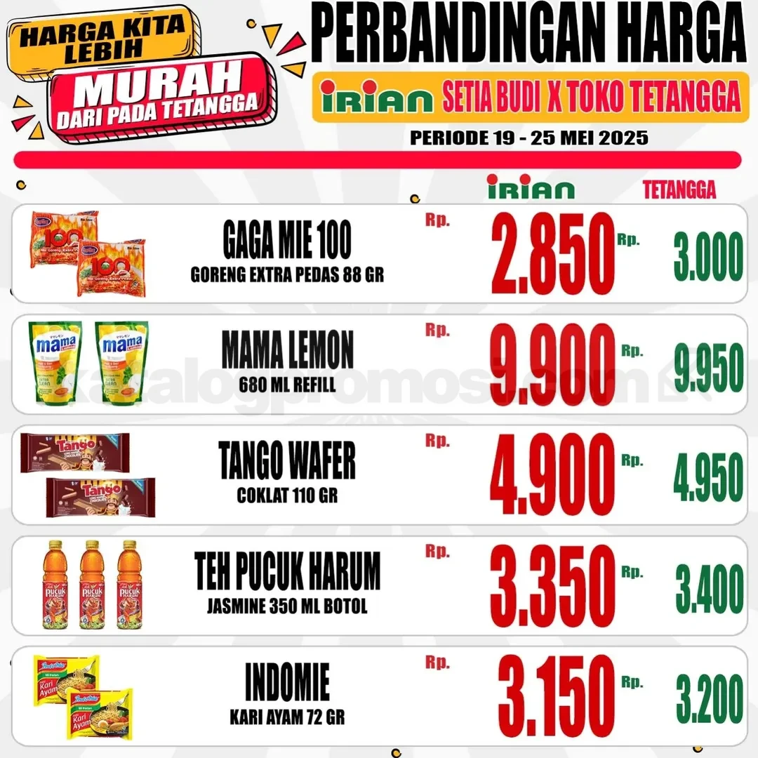 Irian Supermarket & Dept. Store Promo Hot Sale Mingguan 19-25 MEI 2025 Irian Supermarket & Dept. Store Promo Hot Sale Mingguan 19-25 MEI 2025 3