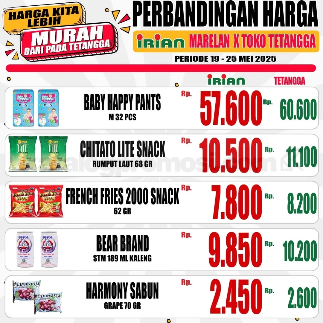 Irian Supermarket & Dept. Store Promo Hot Sale Mingguan 19-25 MEI 2025 Irian Supermarket & Dept. Store Promo Hot Sale Mingguan 19-25 MEI 2025 7