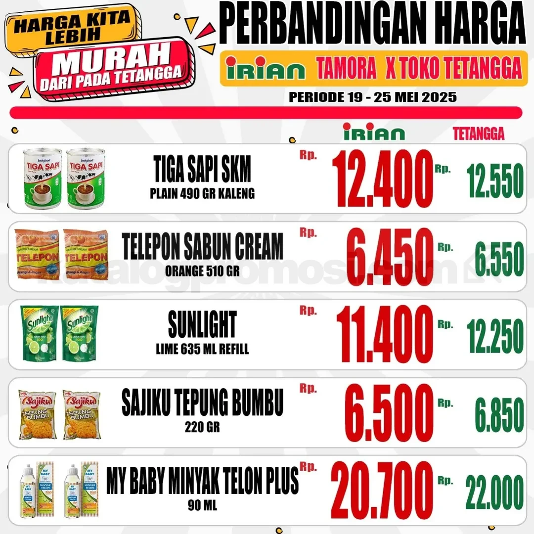 Irian Supermarket & Dept. Store Promo Hot Sale Mingguan 19-25 MEI 2025 Irian Supermarket & Dept. Store Promo Hot Sale Mingguan 19-25 MEI 2025 14