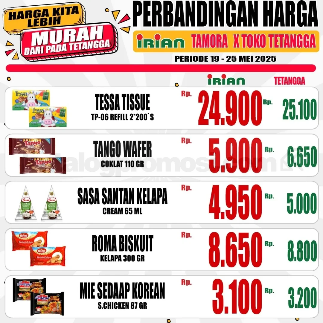 Irian Supermarket & Dept. Store Promo Hot Sale Mingguan 19-25 MEI 2025 Irian Supermarket & Dept. Store Promo Hot Sale Mingguan 19-25 MEI 2025 15