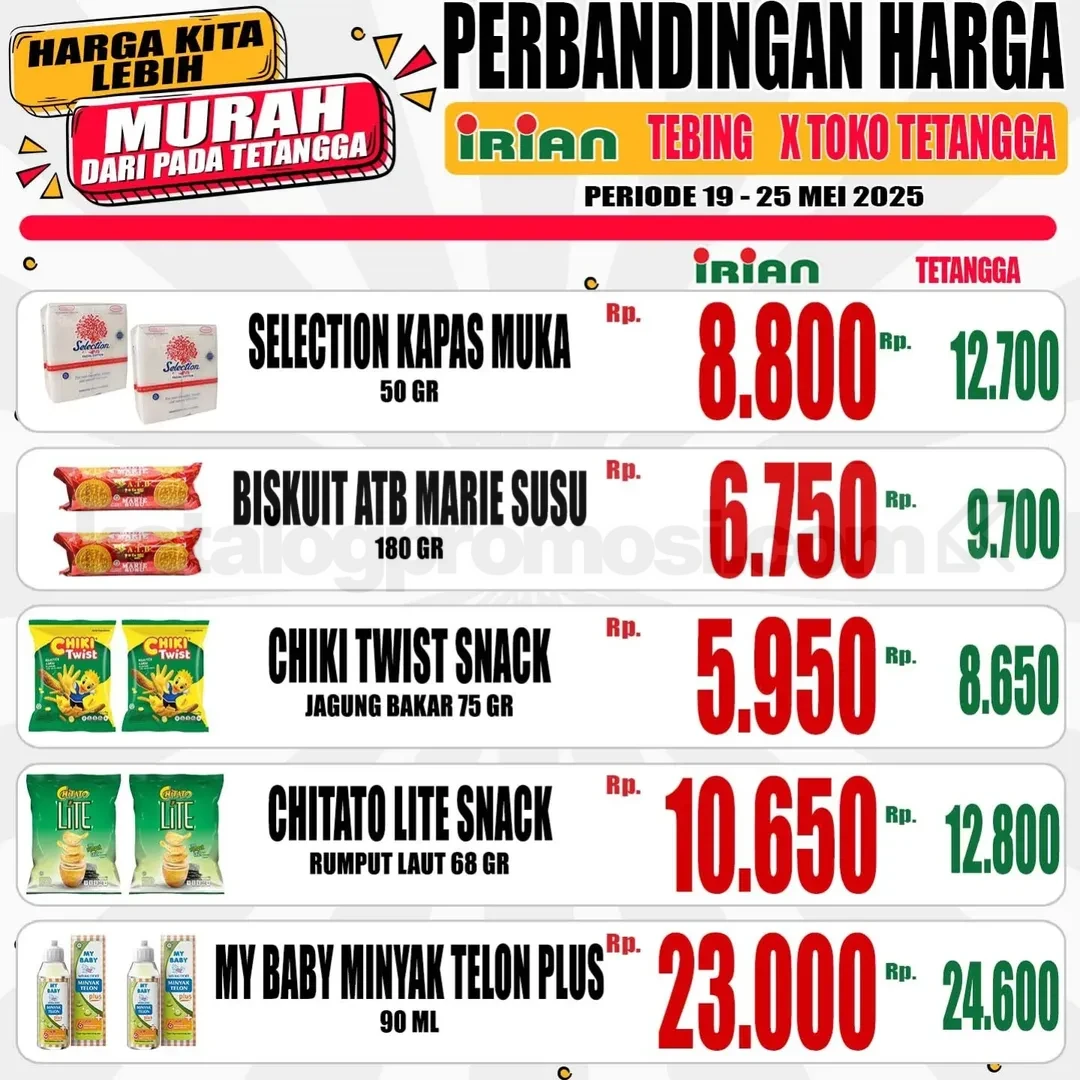 Irian Supermarket & Dept. Store Promo Hot Sale Mingguan 19-25 MEI 2025 Irian Supermarket & Dept. Store Promo Hot Sale Mingguan 19-25 MEI 2025 16