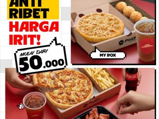 Promo PHD My Box Paket Lengkap mulai Rp.50.000 dengan pizza personal snack dan minuman