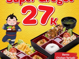 Promo Ramen Super Greget Bento & Tsukemen mulai Rp. 27.000 dengan menu hangat dan topping melimpah