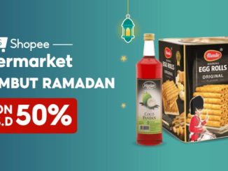 Promo Shopee Supermarket Sambut Ramadan diskon hingga 50% untuk sirup dan camilan favorit