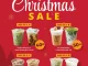 Promo ShuShu Christmas Sale Joyful Package mulai 40K dengan pilihan paket minuman matcha, milk tea, dan cokelat
