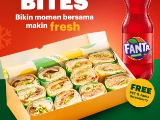 Promo Subway SUB BITES mulai Rp. 229.000 plus Free 1L Fanta