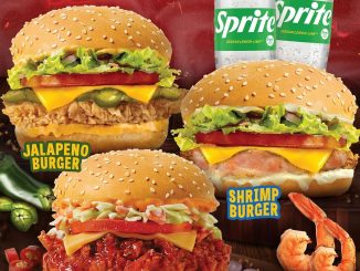 Promo Texas Chicken Burger Fest Shrimp Burger dan Jalapeno Burger tersedia di seluruh outlet Texas Chicken