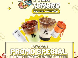 Promo Tomoro Coffee Anniversary Kopi Susu Aren cuma Rp8.000 2