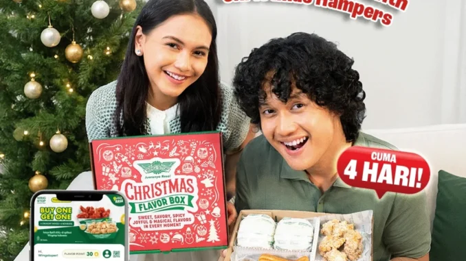 Promo Wingstop Christmas Flavor Gift Box Rp. 72.727 1