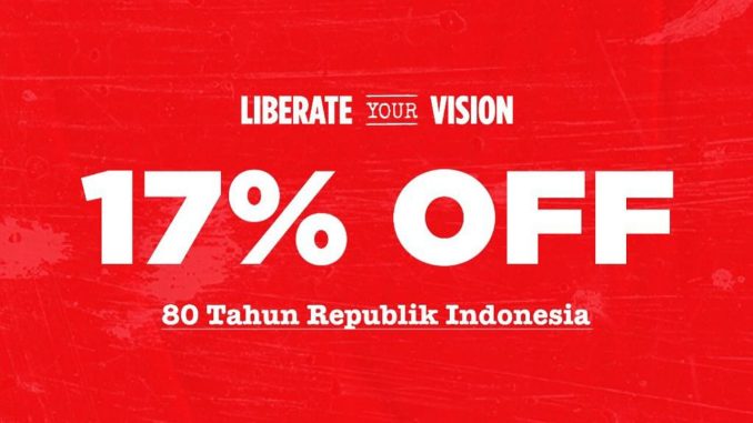 Promo SATURDAYS Special kemerdekaan Diskon 17% Off*