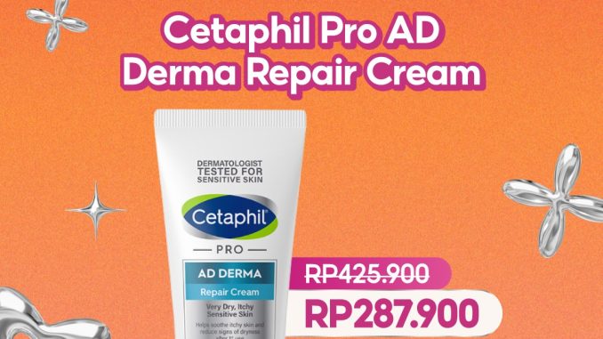 Cetaphil Pro AD Derma Repair Cream Harga Diskon di Shopee 5.5