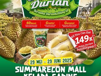 Durian Keliling PESTA DURIAN di Summarecon Mall Kelapa Gading