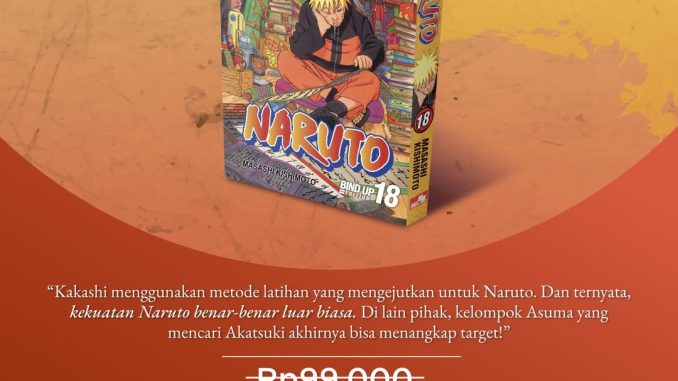 Komik Naruto Bind Up Vol. 18 Harga Spesial di Gramedia
