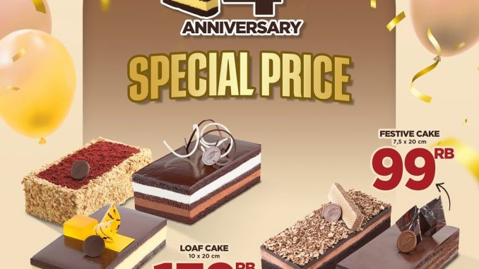 Promo Dapur Cokelat Anniversary 24 Tahun - SPECIAL PRICE!