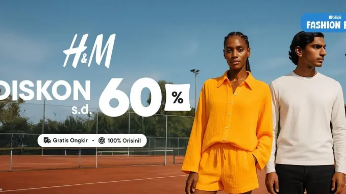 Promo H&M di Blibli Fashion Fest Diskon hingga 60%