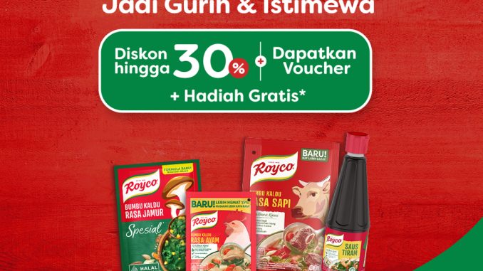 Promo Royco di Blibli Diskon hingga 30%