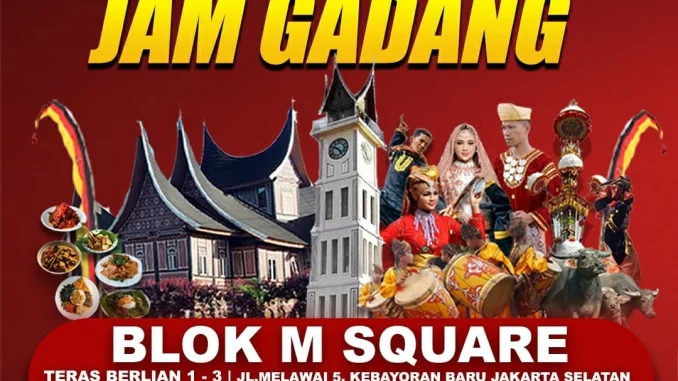 FOOD FEST JAM GADANG 2025 di Blok M Square 1