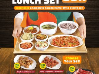 Promo Chadol Gujeolpan Korean Lunch Set mulai dari Rp 53K