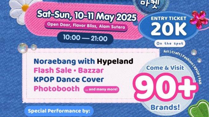 Daebak Market – Festival K-Lovers 2 Hari Penuh Seru di Alam Sutera 1