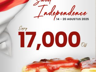 Promo First Love Patisserie Sweet Independence Diskon Rp17.000