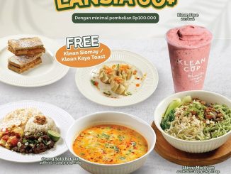 promo Klean Bowl Reserva untuk lansia 60+ dapat gratis menu dengan pembelanjaan Rp100.000.