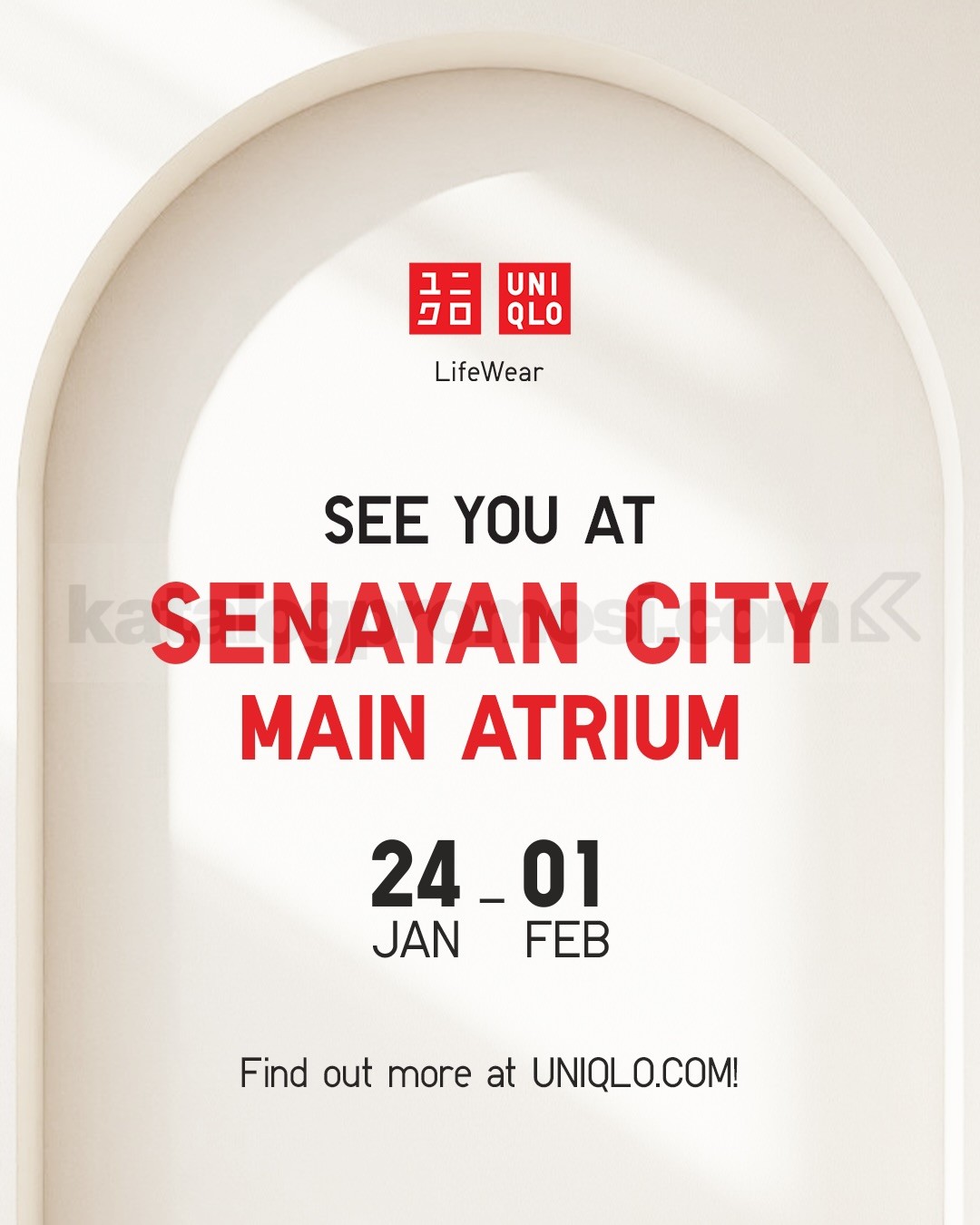 UNIQLO Spring Summer 2026 Season Preview di Senayan City UNIQLO Spring Summer 2026 Season Preview di Senayan City 9