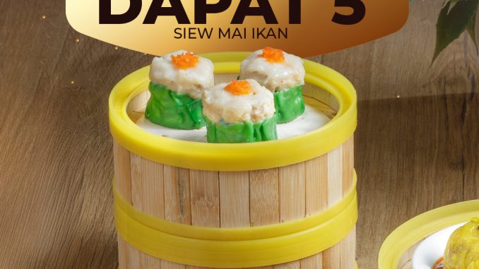 Promo Imperial Kitchen & Dimsum Beli 2 Dapat 5 Siew Mai Ikan