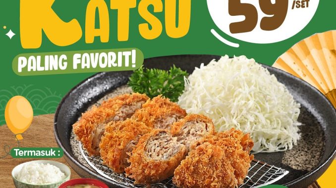 Promo Kimukatsu Kamis Katsu – Set Lengkap Cuma Rp. 59.000