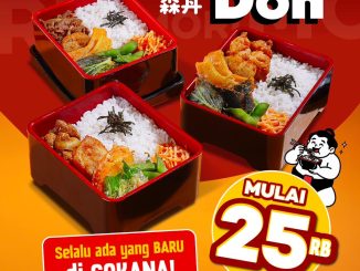 Promo Gokana Menu Baru! Mori Don Mulai Rp 25.000*