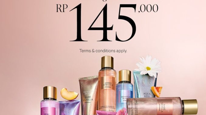 Promo VICTORIA'S SECRET Mists & Lotions Start From Rp 145.000*