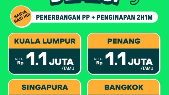 Promo AirAsia MOVE SNAP flight hotel diskon hingga Rp340 ribu berlaku perjalanan 11 September – 2 November 2025