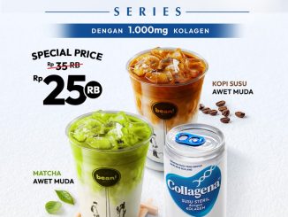 Promo Bean! Spot x Collagena NEW! Awet Muda Series cuma Rp25.000 dengan 1.000mg kolagen