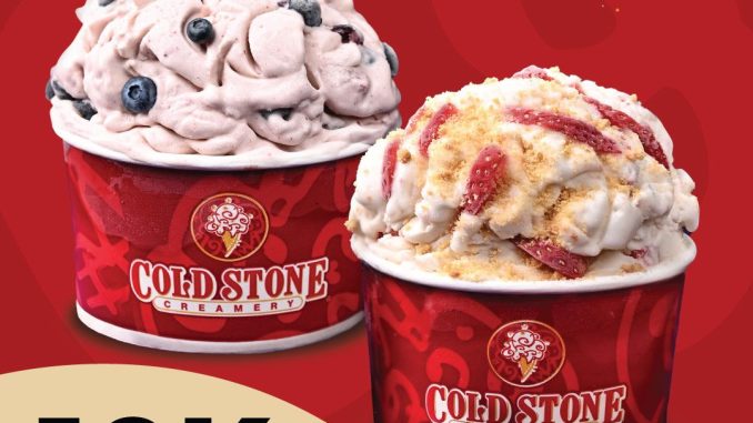 Promo Cold Stone Sweet Deal Mini Cup Rp.18.000