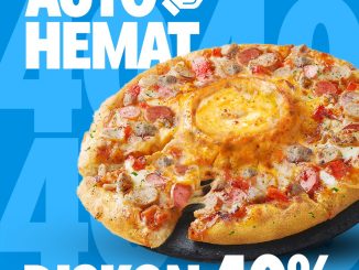 Promo Domino’s Pizza DISKON 40% Medium Pie dan varian menu pilihan