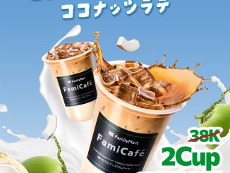 Promo FAMILYMART GrabFood New Coconut Latte Beli 2 Rp. 28.000 5