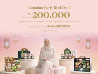 Promo FlowerAdvisor Ramadan Early Bird Deal Hemat Rp. 200.000 via aplikasi dan website periode hingga 25 Februari 2026