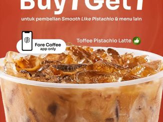 Promo Fore Coffee Buy 1 Get 1 Pistachio series 6